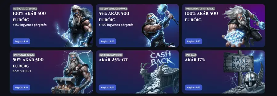 Thor fortune kaszinÃ³